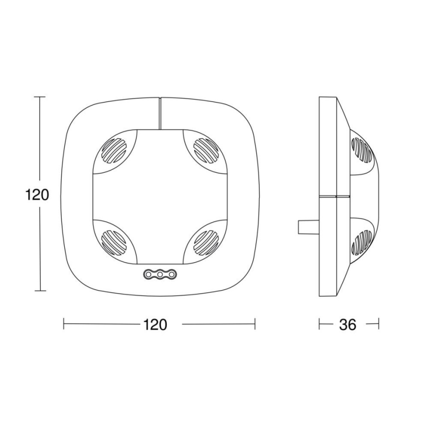 Steinel 059521 - Czujnik obecności DualTech KNX biały