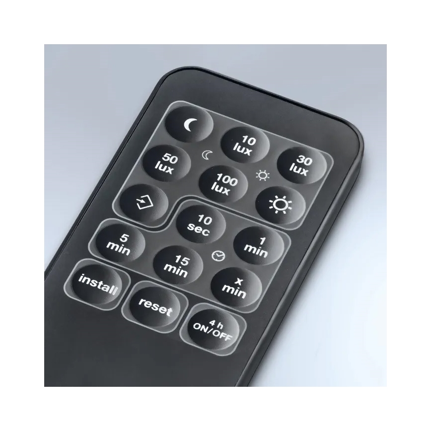 Steinel 059552 - Czujnik ruchu SensIQ IP54 antarcytowy + pilot