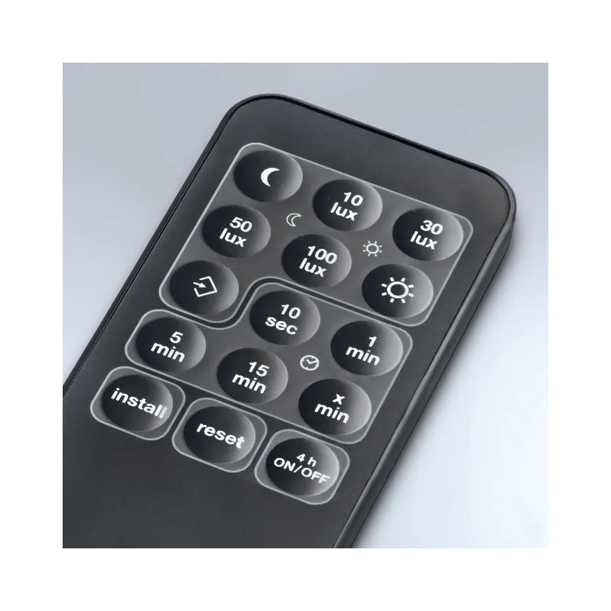 Steinel 059613 - Czujnik ruchu SensIQ S IP54 biały + pilot