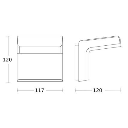 Steinel 059620 - Czujnik ruchu iHF 3D KNX IP54 antracytowy