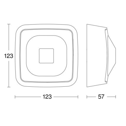 Steinel 064426 - Czujnik obecności HF 360-2 BT IPD IP54 biały