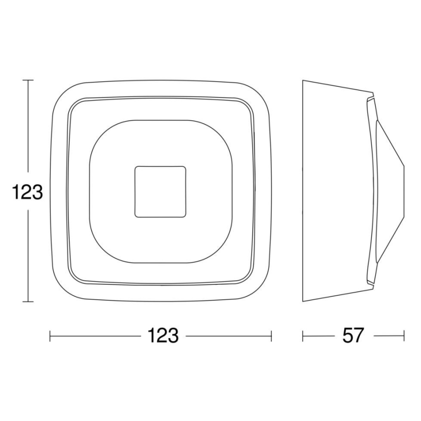 Steinel 064440 - Czujnik obecności HF 360-2 COM1 IP54 biały