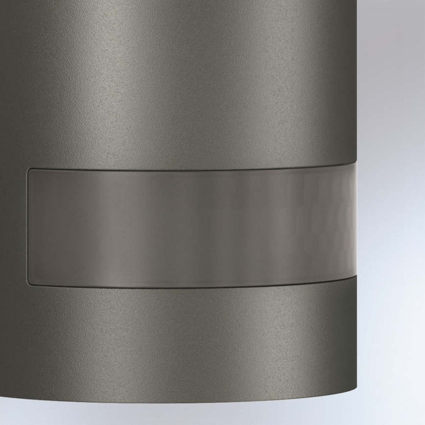 Steinel 065287 - LED Oświetlenie zewnętrzne z czujnikiem L 605 LED/9,5W/230V IP44 antracyt