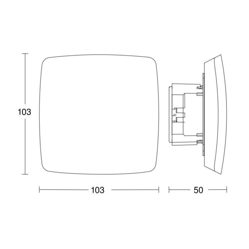 Steinel 066031 - Czujnik obecności True Presence IP biały