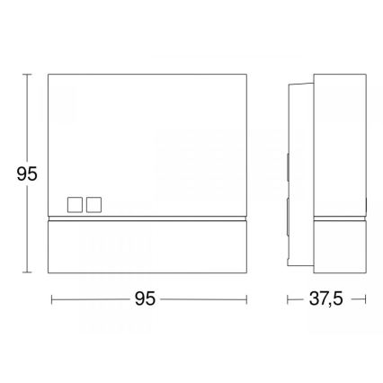 Steinel 066116 - Wyłącznik zmierzchowy NIGHTMATIQ Plus IP54 antracyt