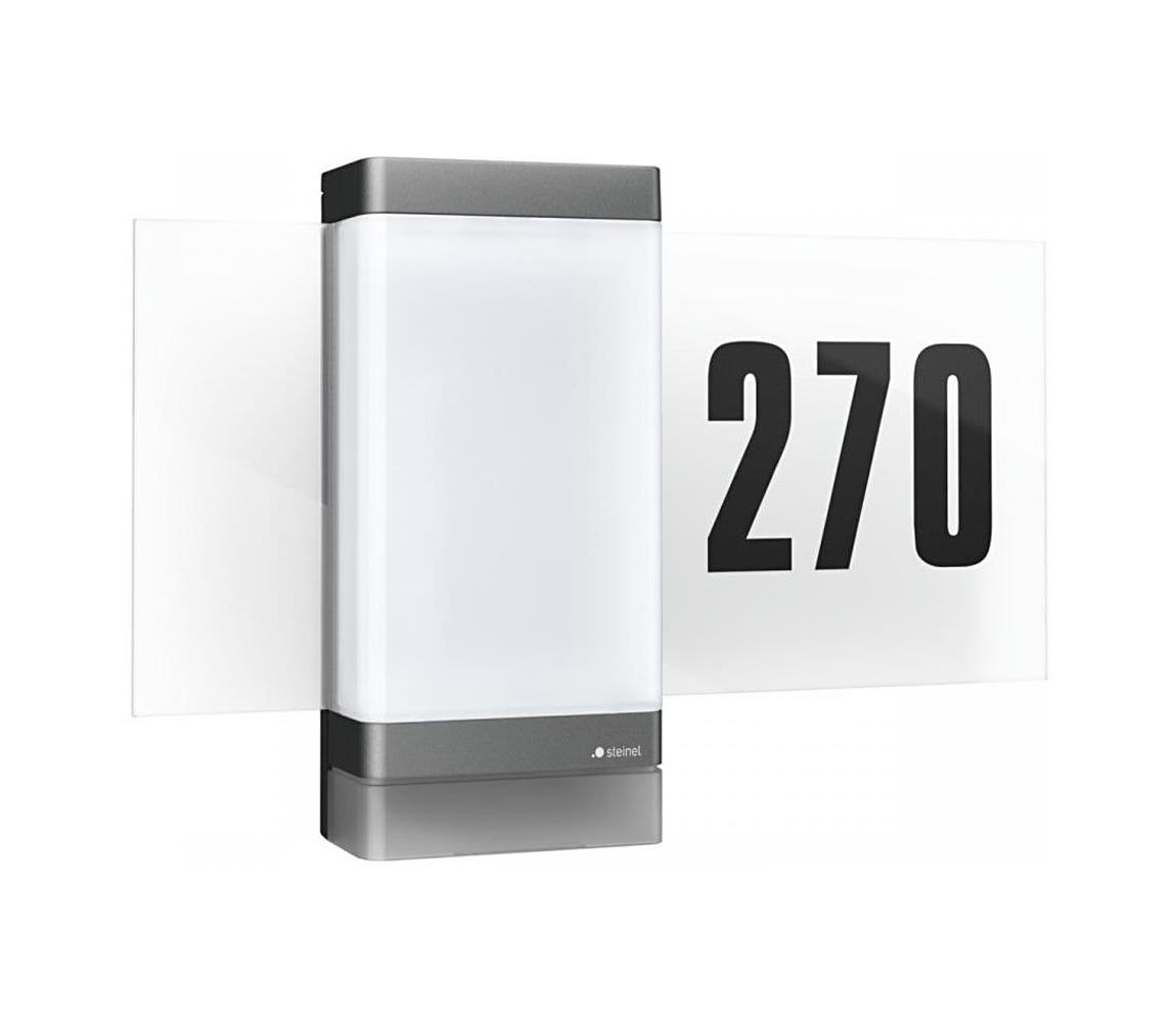 Steinel 067205 - LED Numer domu z czujnikiem L270SC LED/7,8W/230V IP44