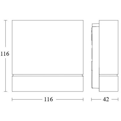 Steinel 067274 - Zewnętrzny czujnik ruchu IS 180 DIGI BASIC IP54 antracytowy