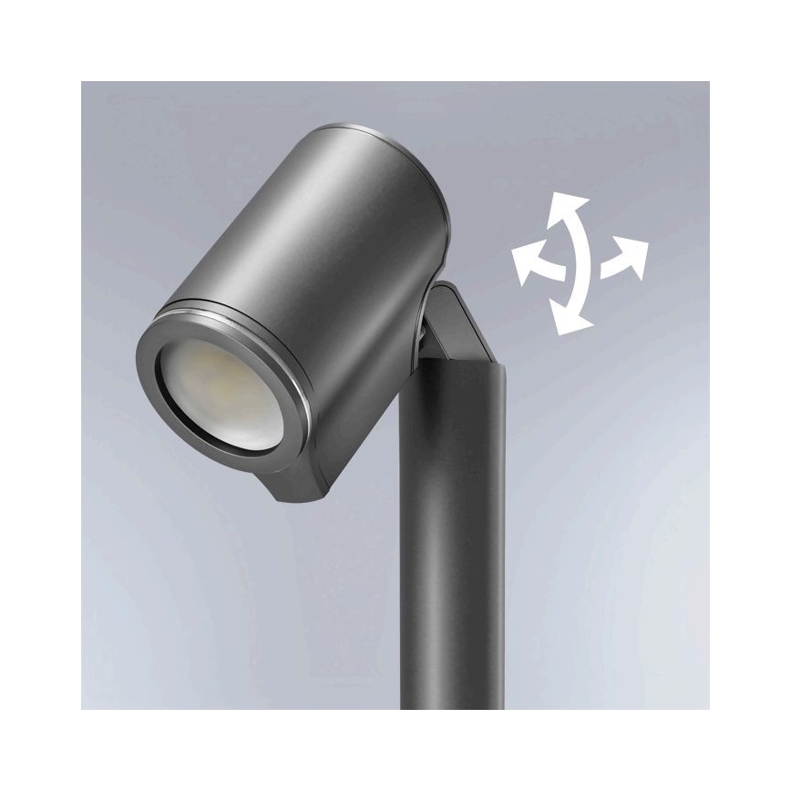 Steinel 068677 - LED Lampa zewnętrzna SPOT WAY 1xGU10/6,7W/230V IP44 antracytowa