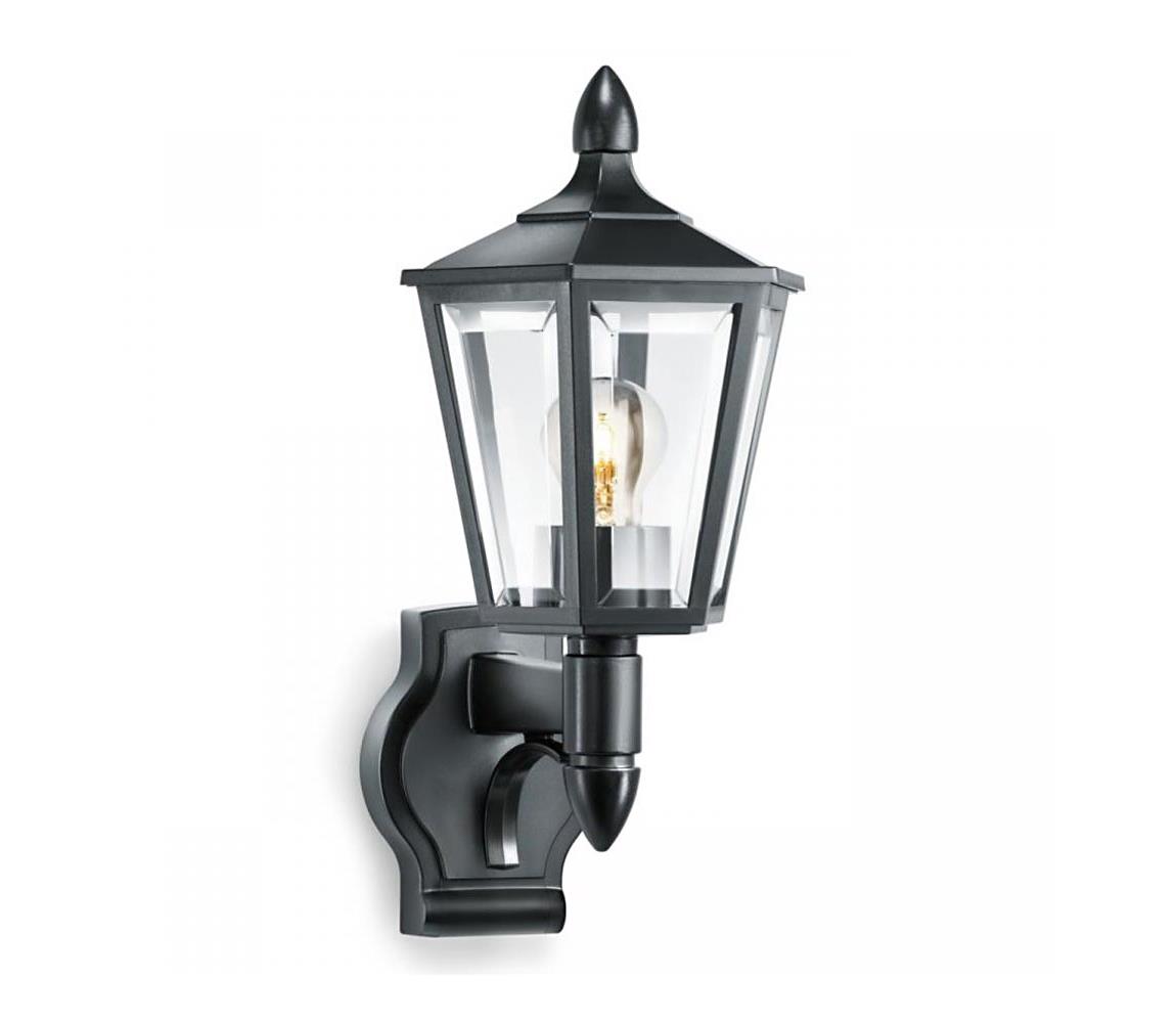 Steinel 069179 - Kinkiet zewnętrzny L 15 1xE27/60W/230V IP44 czarny