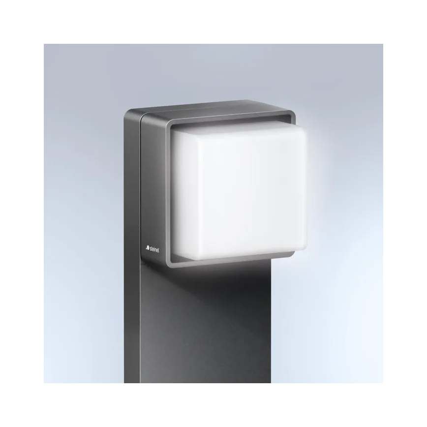 Steinel 078676 - LED Ściemnialna lampa zewnętrzna GL 85 C 900 LED/9W/230V IP44