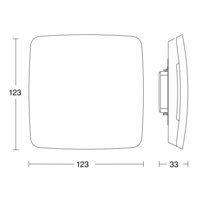 Steinel 079208 - Multisensor Aerosol KNX IP44 biały