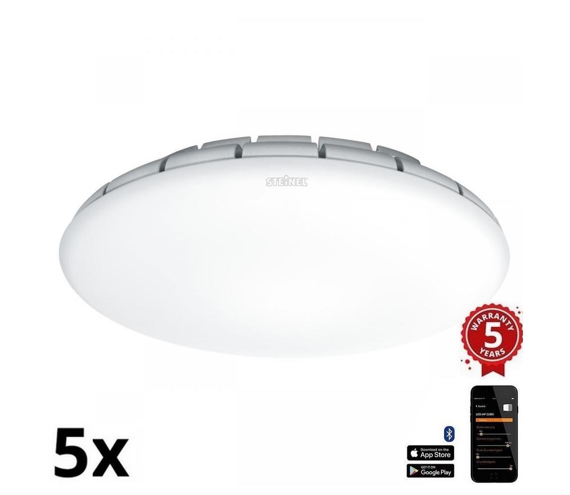 Steinel 081928 - ZESTAW 5x LED Lampa z czujnikiem RS PRO S10 SC 9,1W/230V 4000K