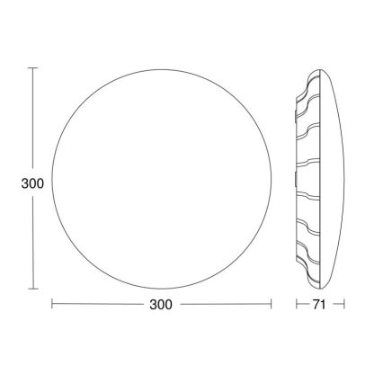 Steinel 081928 - ZESTAW 5x LED Plafon z czujnikiem RS PRO S10 SC LED/9,1W/230V 4000K