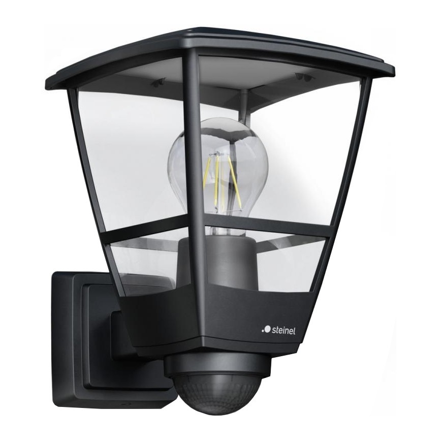Steinel 084769 - Kinkiet zewnętrzny z czujnikiem L10S 1xE27/15W/230V IP44