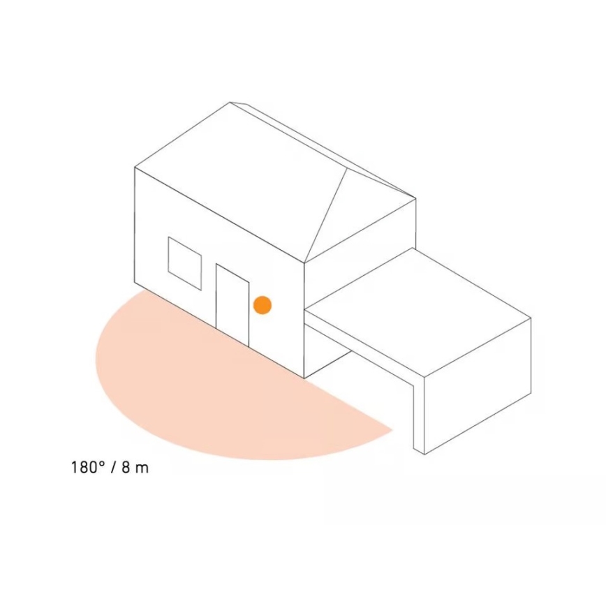 Steinel 087739 - zewnętrzny kinkiet LED z czujnikiem 2xGU10/14,5W/230V L 940SC IP44