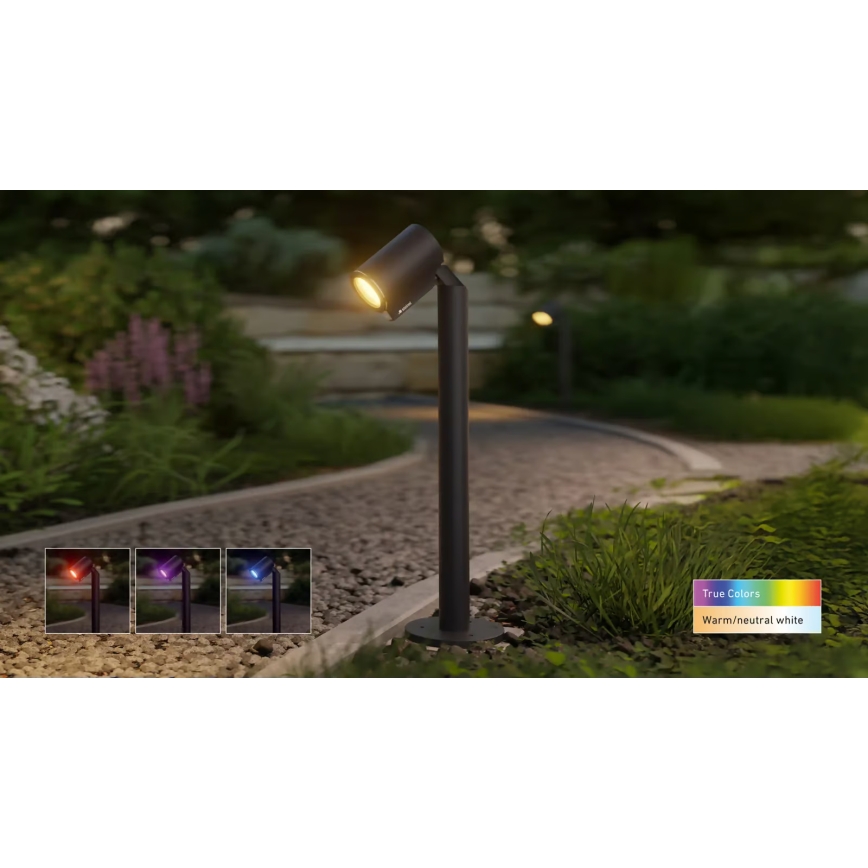 Steinel 089337 - Zewnętrzna lampa LED RGBW LED/7,9W/24V IP65
