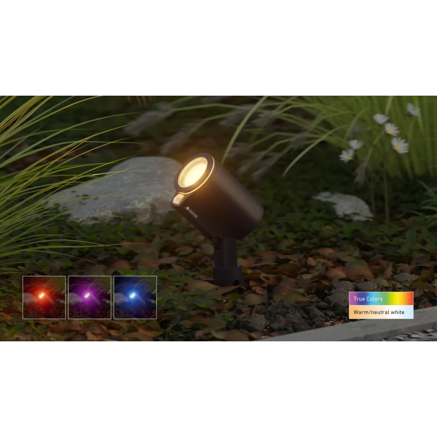Steinel 089344 - Lampa zewnętrzna LED RGBW z czujnikiem LED/7,9W/24V IP65