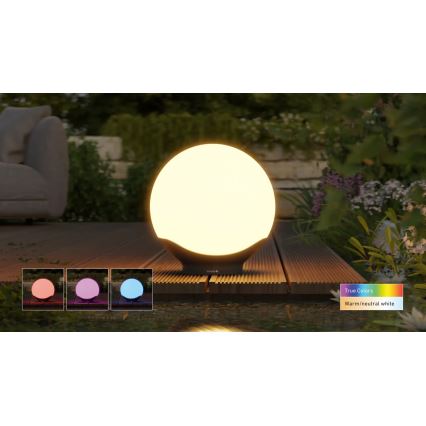 Steinel 089375 - Lampa zewnętrzna LED RGBW z czujnikiem LED/9,07W/24V 400 mm IP65