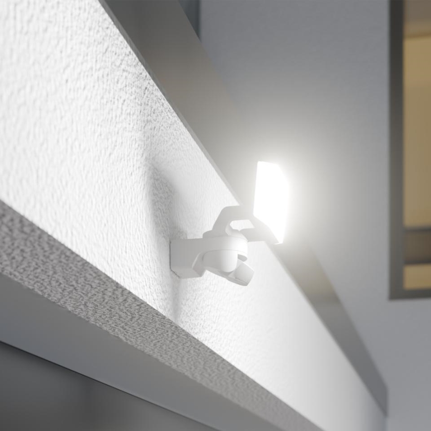 Steinel 089894 - LED Reflektor z czujnikiem XLED PROTECT LED/14,3W/230V 3000K IP54 biały