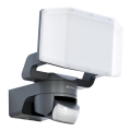 Steinel 090012 - LED Reflektor z czujnikiem XLED PROTECT LED/14,3W/230V 3000K IP54 antracyt