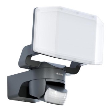 Steinel 090012 - LED Reflektor z czujnikiem XLED PROTECT LED/14,3W/230V 3000K IP54 antracyt
