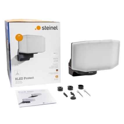 Steinel 090029 - LED Naświetlacz XLED PROTECT LED/13,6W/230V 3000K IP54 antracyt