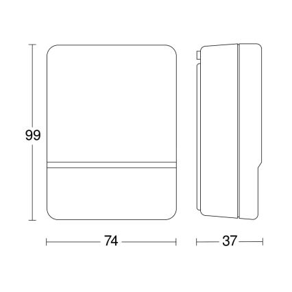STEINEL 550318 - Czujnik zmierzchowy NightMatic 2000 czarny IP54