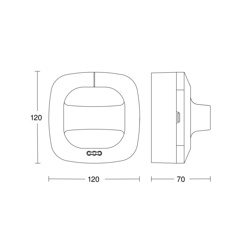 Steinel 590703 - Czujnik obecności Dual HF COM1 biały
