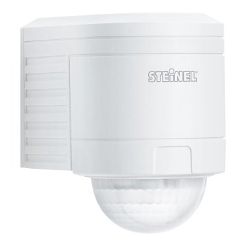 STEINEL 602215 - Zewnętrzny czujnik ruchu na podczerwień IS 300 biały IP54