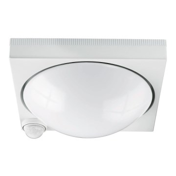 Steinel 650414 - DL 750 S plafon zewnętrzny z czujnikiem 1xE27/100W/230V