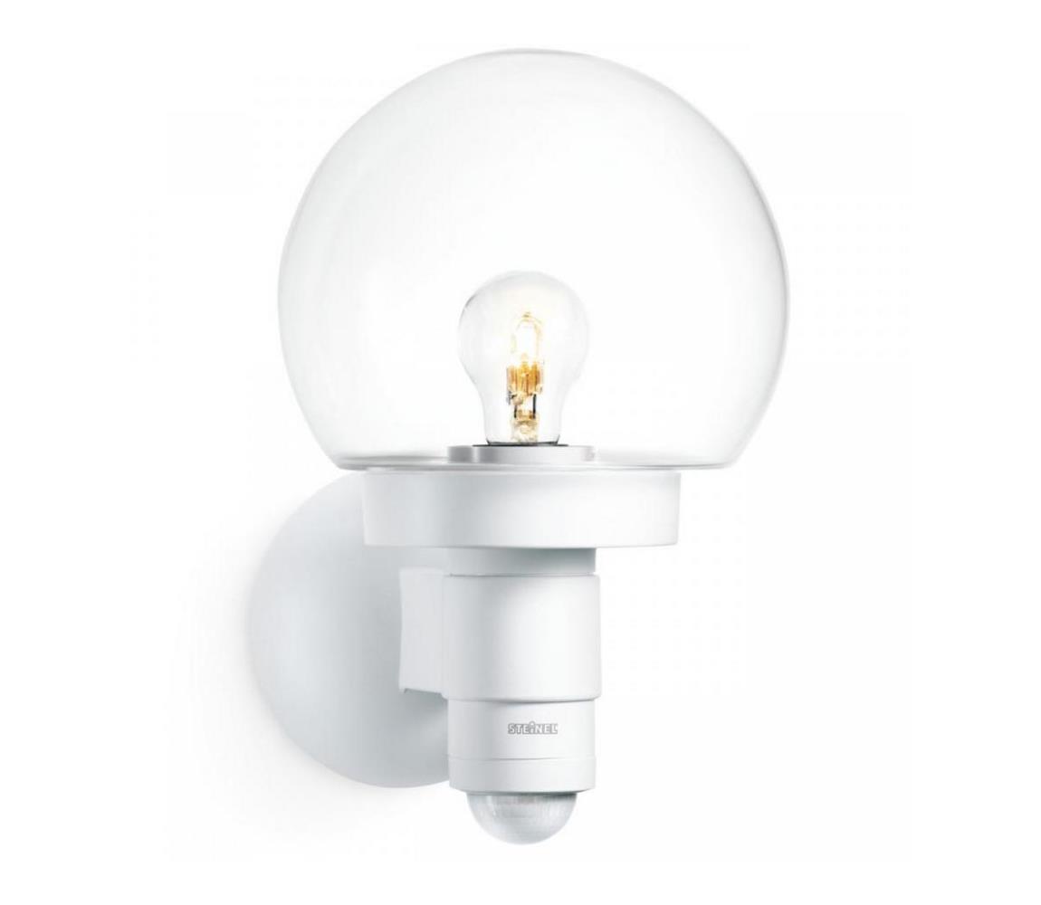Steinel 657413 - Kinkiet zewnętrzny z czujnikiem L 115 S 1xE27/60W/230V IP44