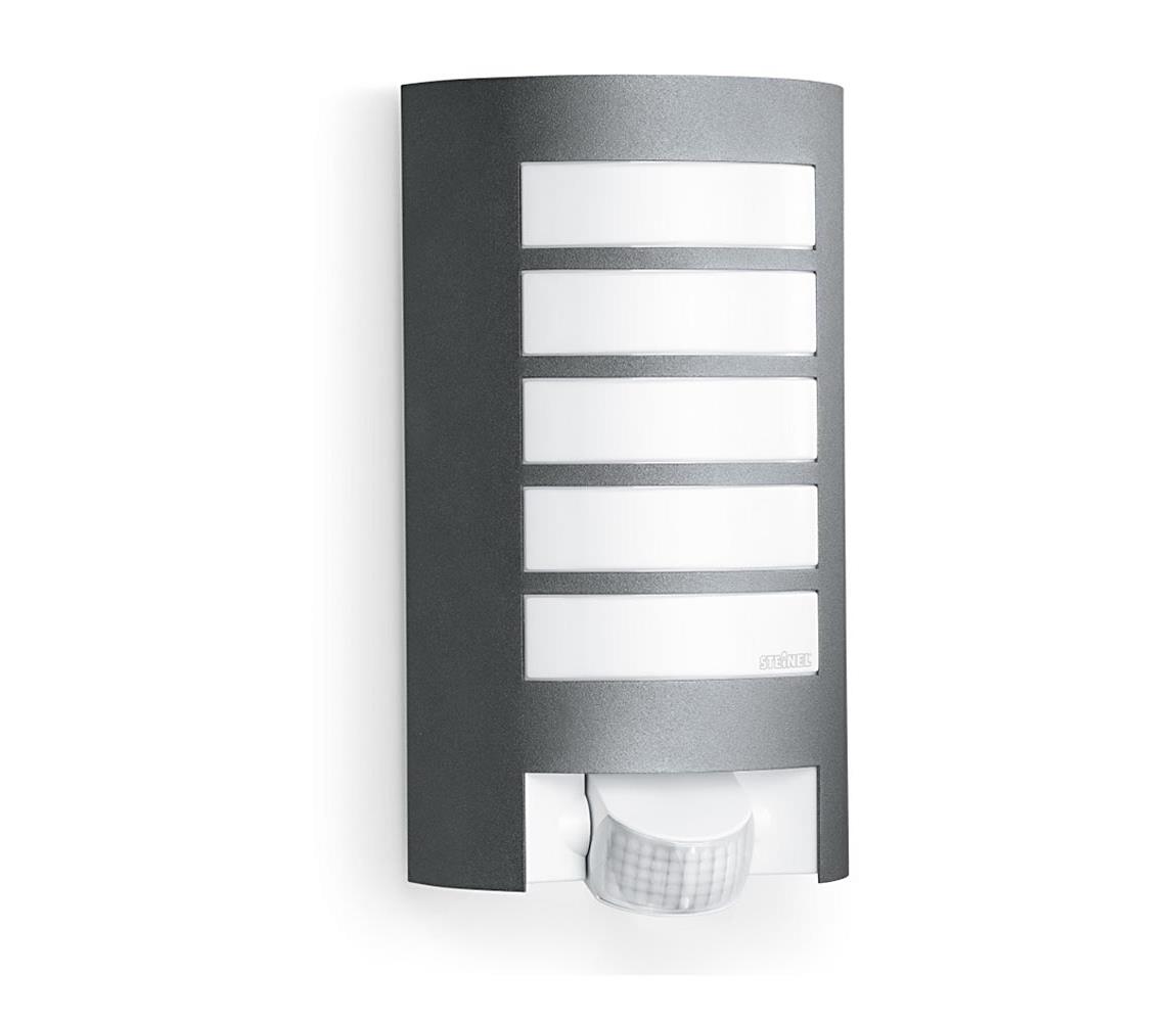 STEINEL 657819 - Oświetlenie zewnętrzne z czujnikiem L12 1xE27/60W/230V IP44