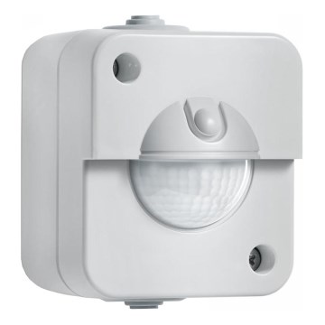 STEINEL 66048 - Czujnik ruchu na podczerwień IR 180 AP 180° IP54 biały