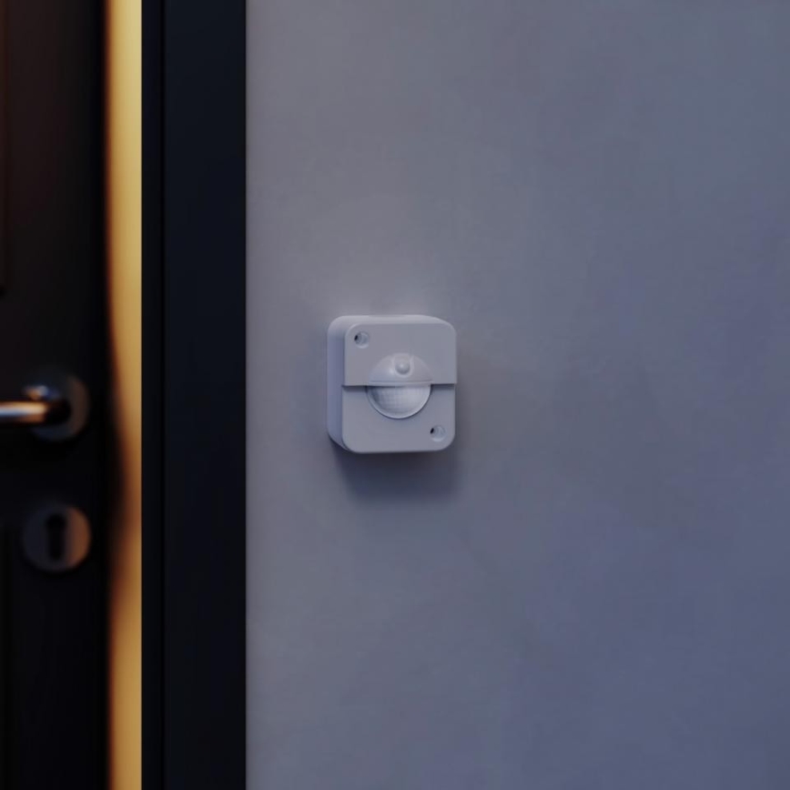 STEINEL 66048 - Czujnik ruchu na podczerwień IR 180 AP 180° IP54 biały