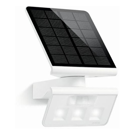 STEINEL 671006 - Reflektor LED z czujnikiem solarnym XSolar L-S 0,5W/LED biały IP44 2500 mAh