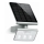 STEINEL 671013 - Solarny LED-reflektor XSolar L-S 1,2W/LED srebrny IP44 2500 mAh