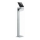 STEINEL 671211 - Reflektor LED z czujnikami solarnym XSolar GL-S 0,5W/LED srebrne IP44 2500 mAh