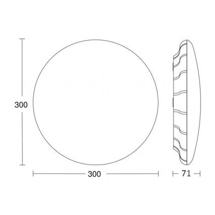 STEINEL 7841066000 - LED Plafon z czujnikiem LED/13,5W/230V