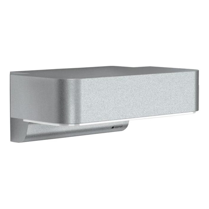 STEINEL 87555 - LED Kinkiet zewnętrzny z czujnikiem L 800 SC LED/7,5W/230V IP44 srebrny