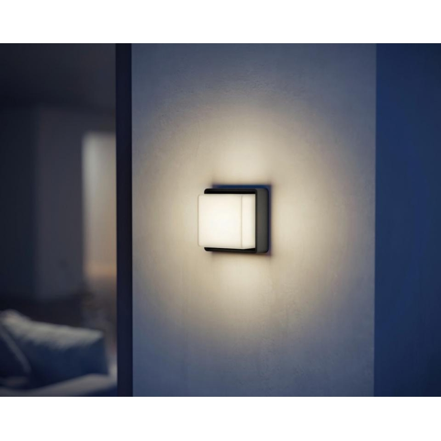 Steinel - LED Kinkiet ściemnialny L 845 C LED/9W/230V 3000K IP44 antracyt