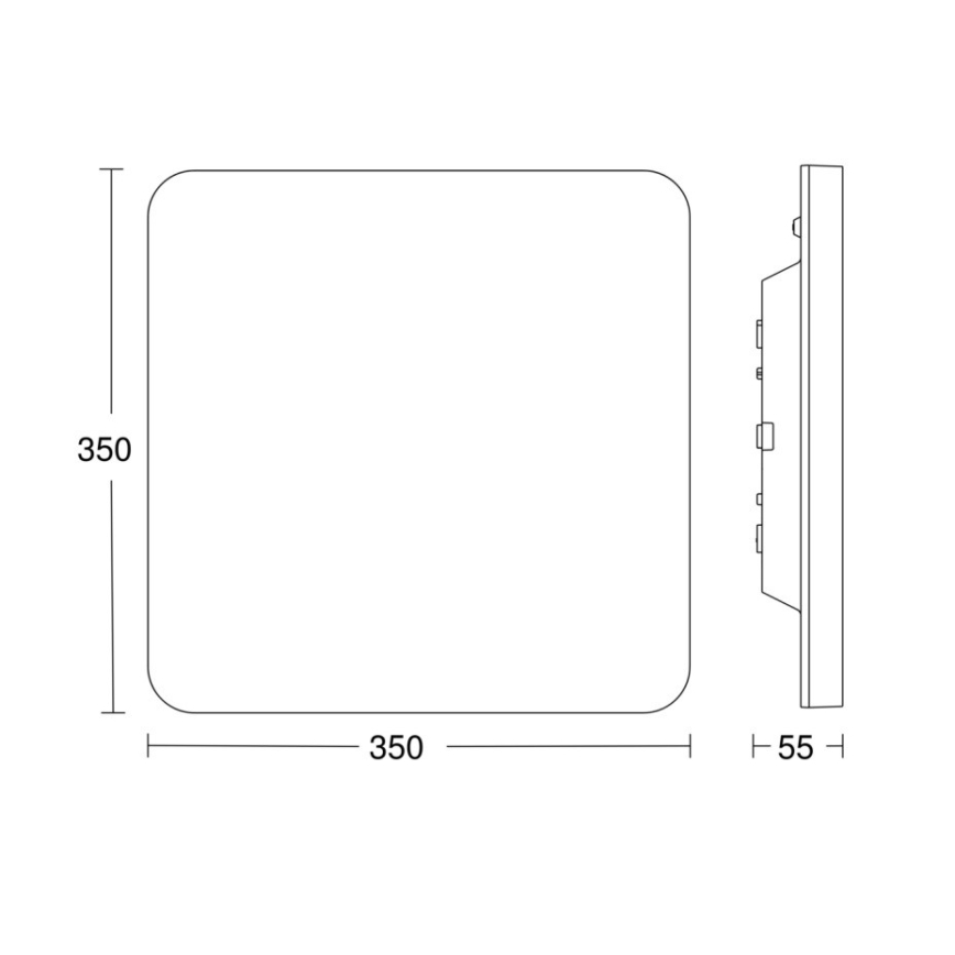 Steinel - LED Plafon ściemnialny z senz.RSPROR30QBASICSC 23,26W/230V IP40 3000K