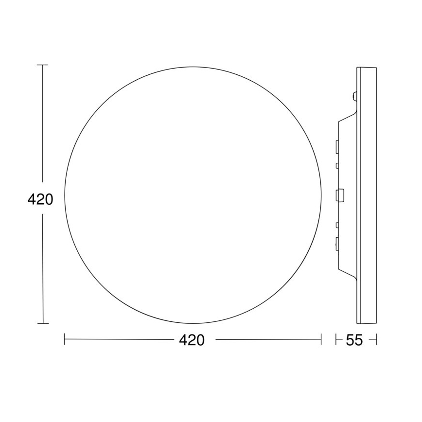 Steinel - LED Plafon ściemnialny z senz.RSPROR30QBASICSC 23,26W/230V IP40 4000K