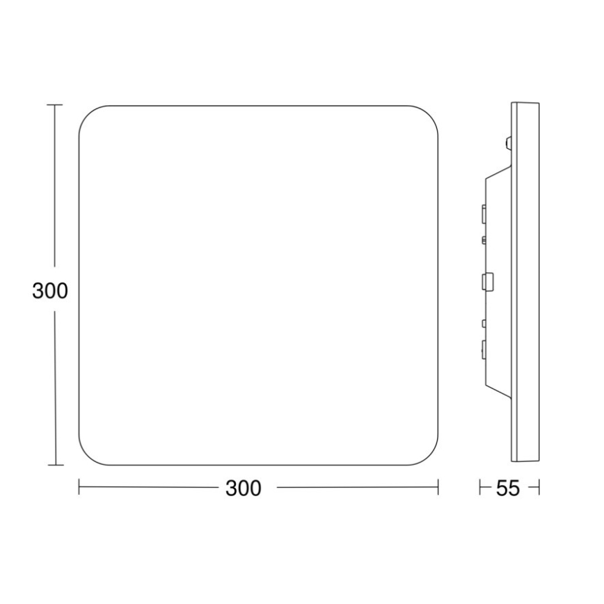 Steinel - LED Plafon ściemnialny z czujnikiem RSPROR20BASICQ 15,3W/230V IP40 4000K