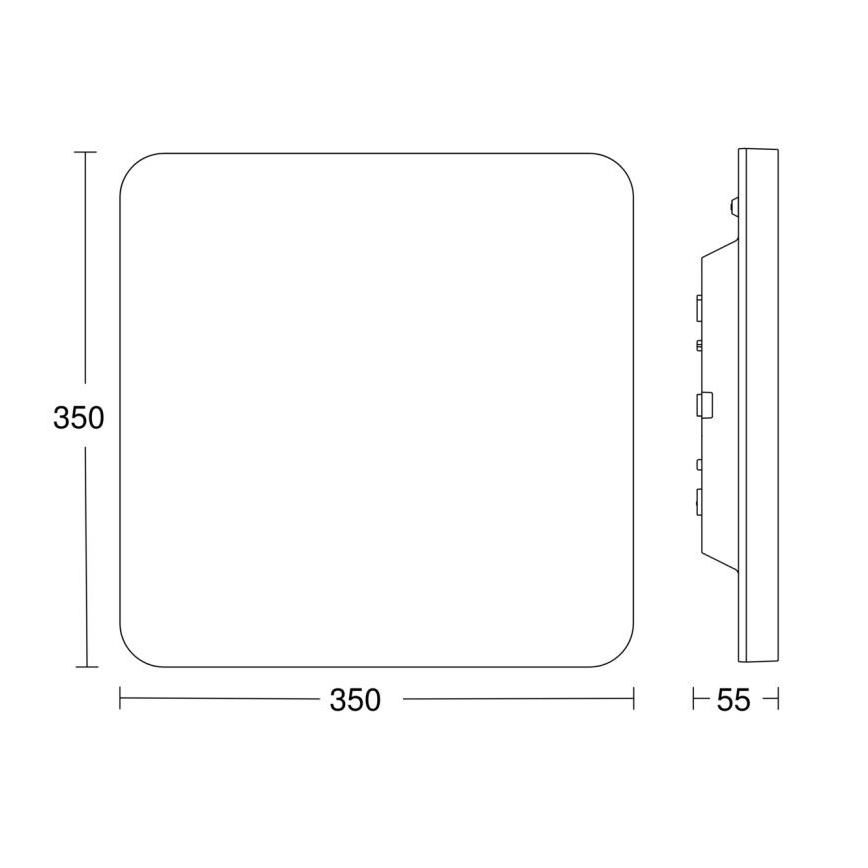 Steinel 067779 - LED Plafon ściemnialny z czujnikiem RS PRO R30 Q plus SC 23,9W/230V 4000K IP40