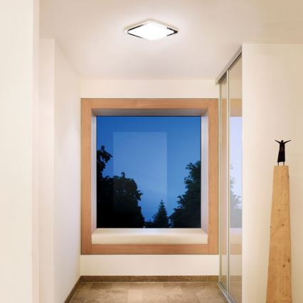 STEINEL st007928 - LED stropní svítidlo s čidlem RS LED D2/11W nerez