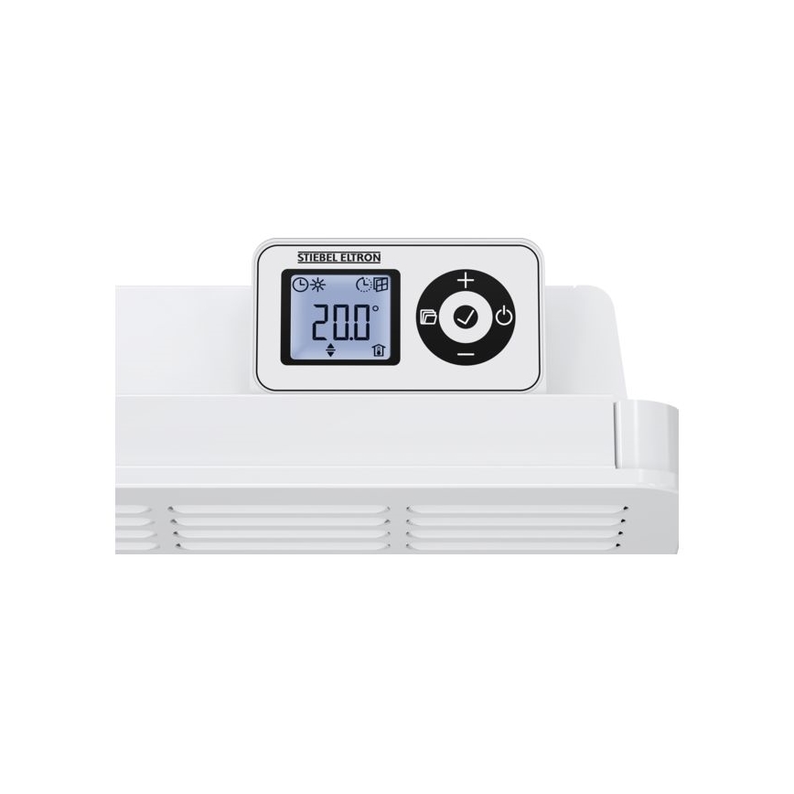 Stiebel Eltron - Konwektor ścienny z wyświetlaczem LCD i termostatem elektronicznym 2000W/230V IP24