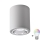 Stmívatelné bodové svítidlo LED RGBW JUPITER 1xE27/6,5W/230V 2700-6500K Wi-Fi pr. 9,8 cm šedá