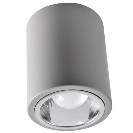Stmívatelné bodové svítidlo LED RGBW JUPITER 1xE27/6,5W/230V 2700-6500K Wi-Fi pr. 9,8 cm šedá