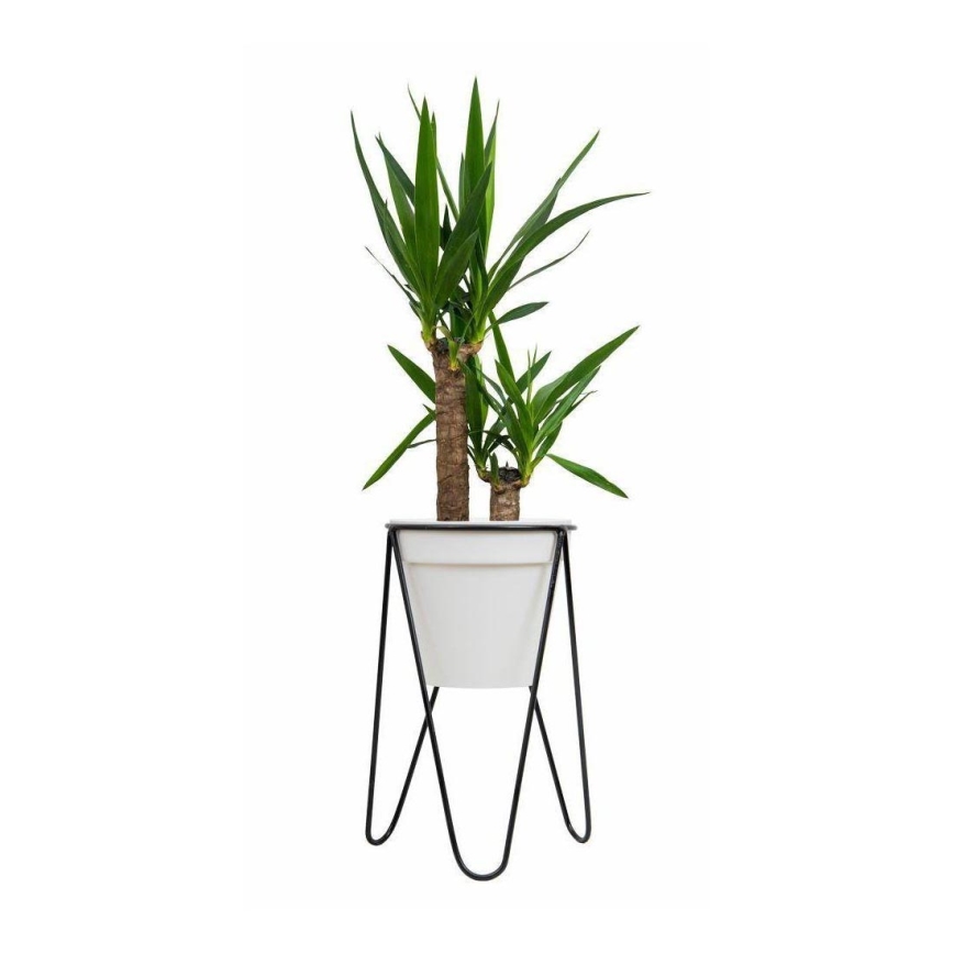 Stojak na doniczkę LOFT 50x30 cm czarny