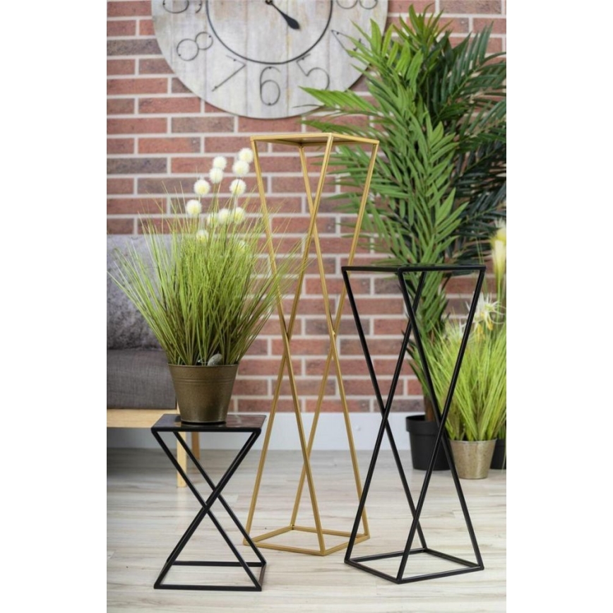 Stojak na kwiaty 40x24 czarny
